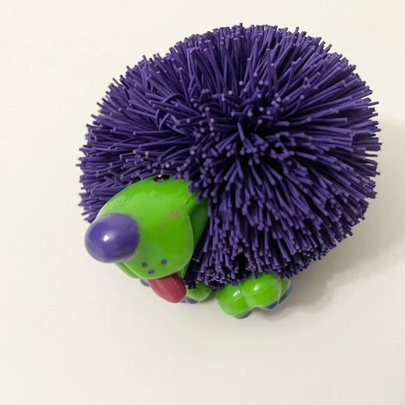 Vintage 90s Koosh  Ball Critters Purple Dog - Picture 10 of 11